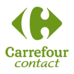 Logo de carrefour contact