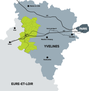 Carte Pays Houdanais