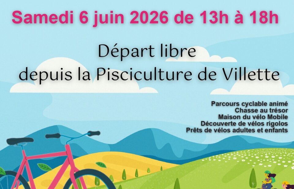 Affiche CCPH Faîtes du vélo