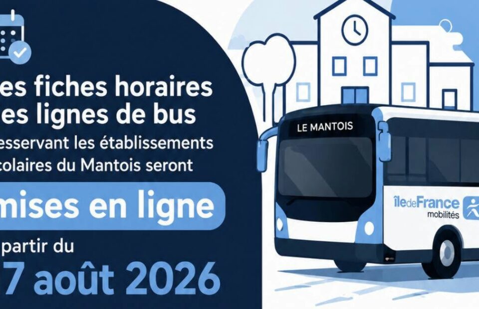 Visuel illustrant une info IDF mobilité