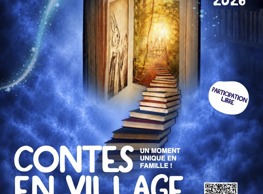 Affiche Contes en village 2026